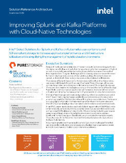 Soluzioni Intel® Select per Splunk e Kafka su Kubernetes