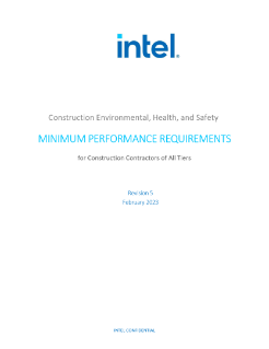Intel EHS Minimum Performance Requirements