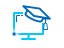 Icona di uno schermo di computer con un tocco