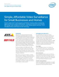 Videosorveglianza per piccole e medie imprese e abitazioni: Descrizione della soluzione